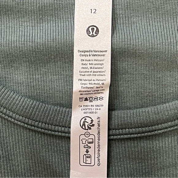 NWT Women's Lululemon Hold Tight Long Sleeve Top Everyday Lux Modern Classic - Picture 10 of 12